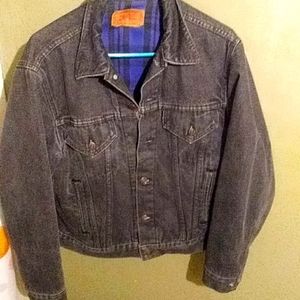 Black denim Levis Jacket